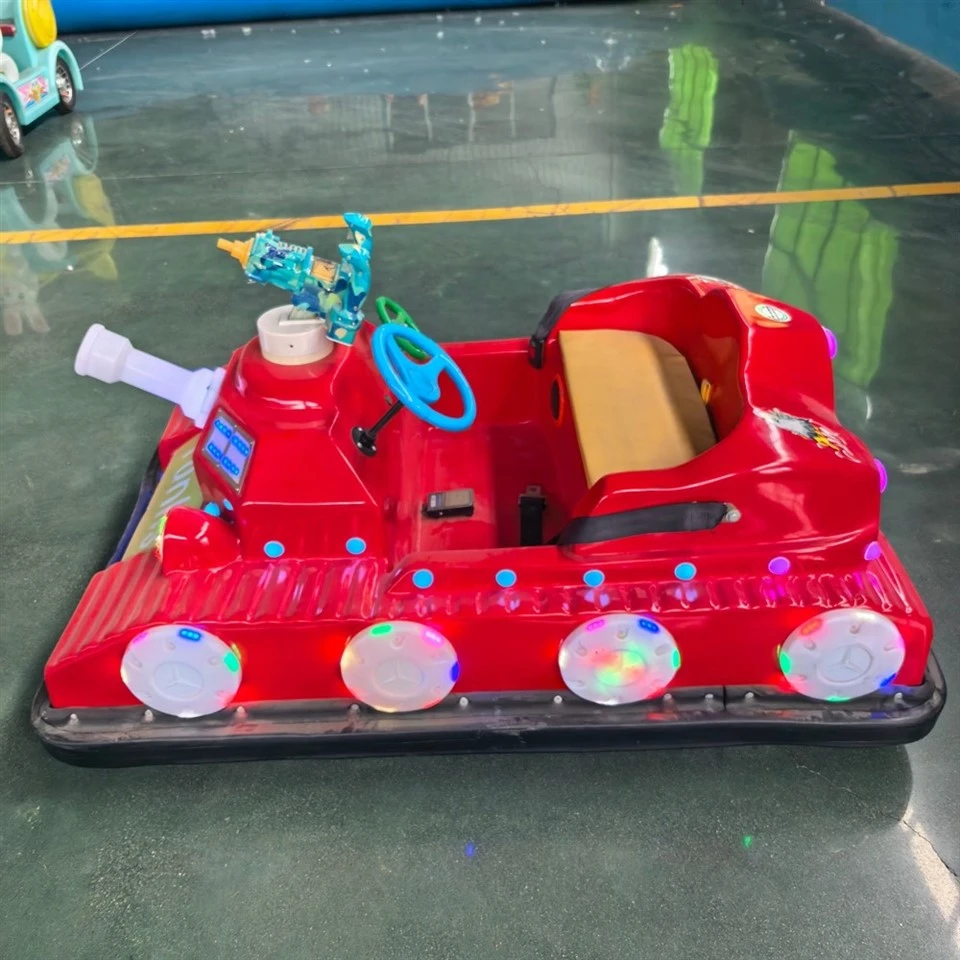 Electric Bumper Car With Tank-Style Design And Toy Gun factory